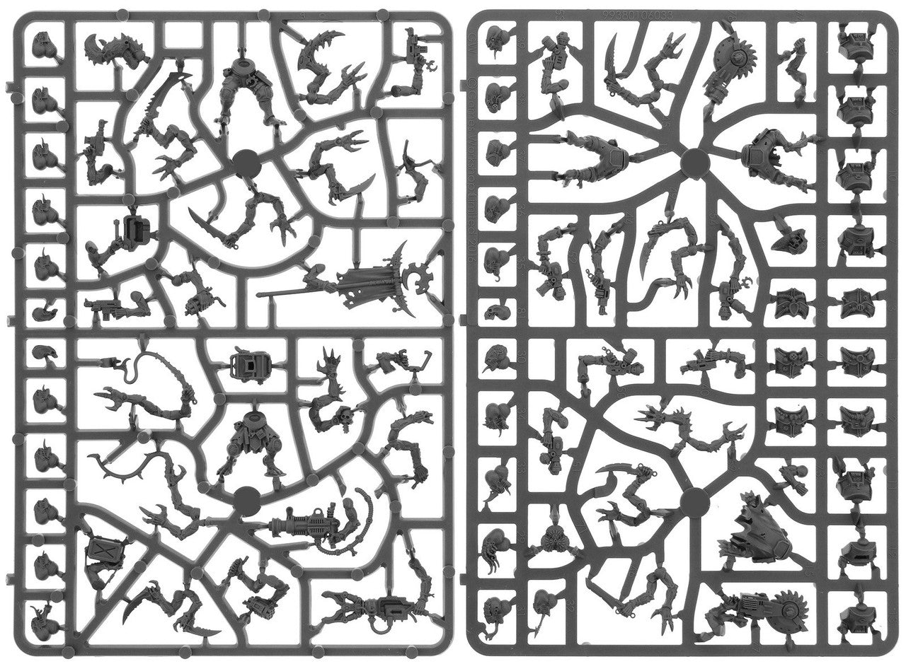 Warhammer 40000 Genestealers Cults Acolyte Hybrids X5 new on sprue