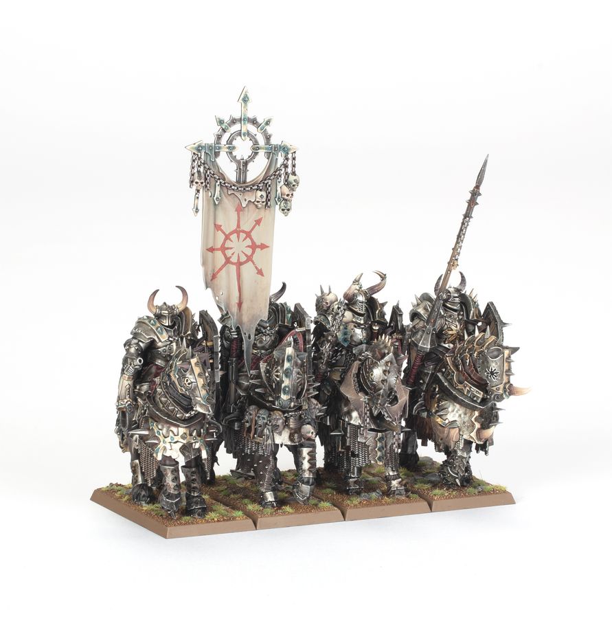 Warhammer The Old World Warriors of Chaos Half New on sprue