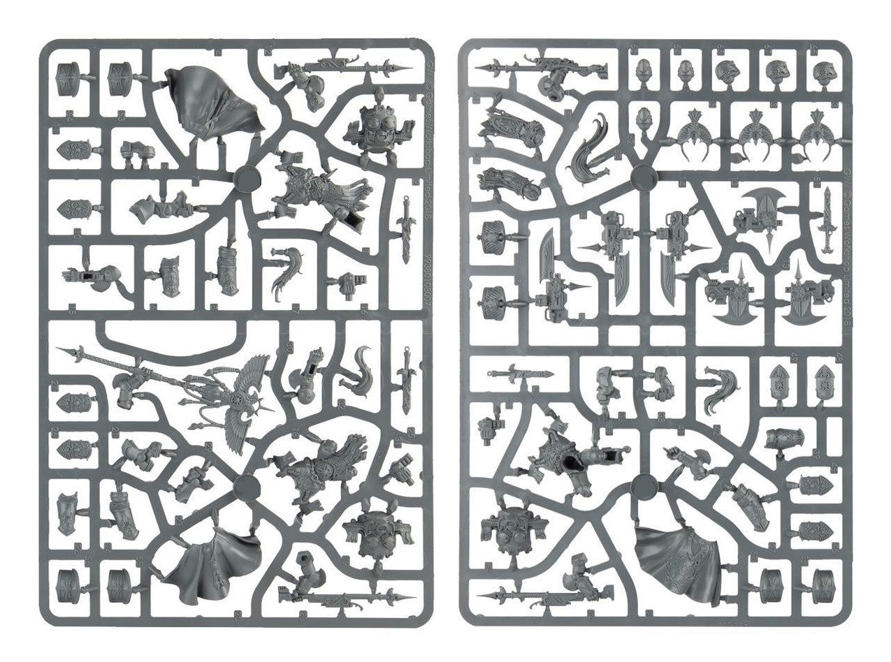 Warhammer 40000 Adeptus Custodes Allarus Custodians X3 new on sprue