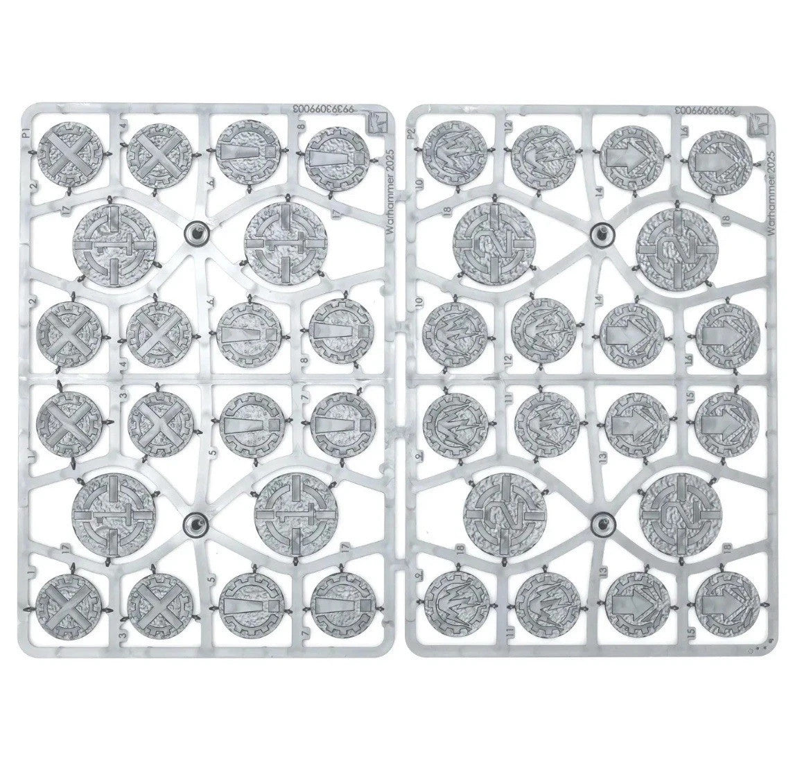 Warhammer Horus Heresy Plastic Tactical Status and Objective Tokens