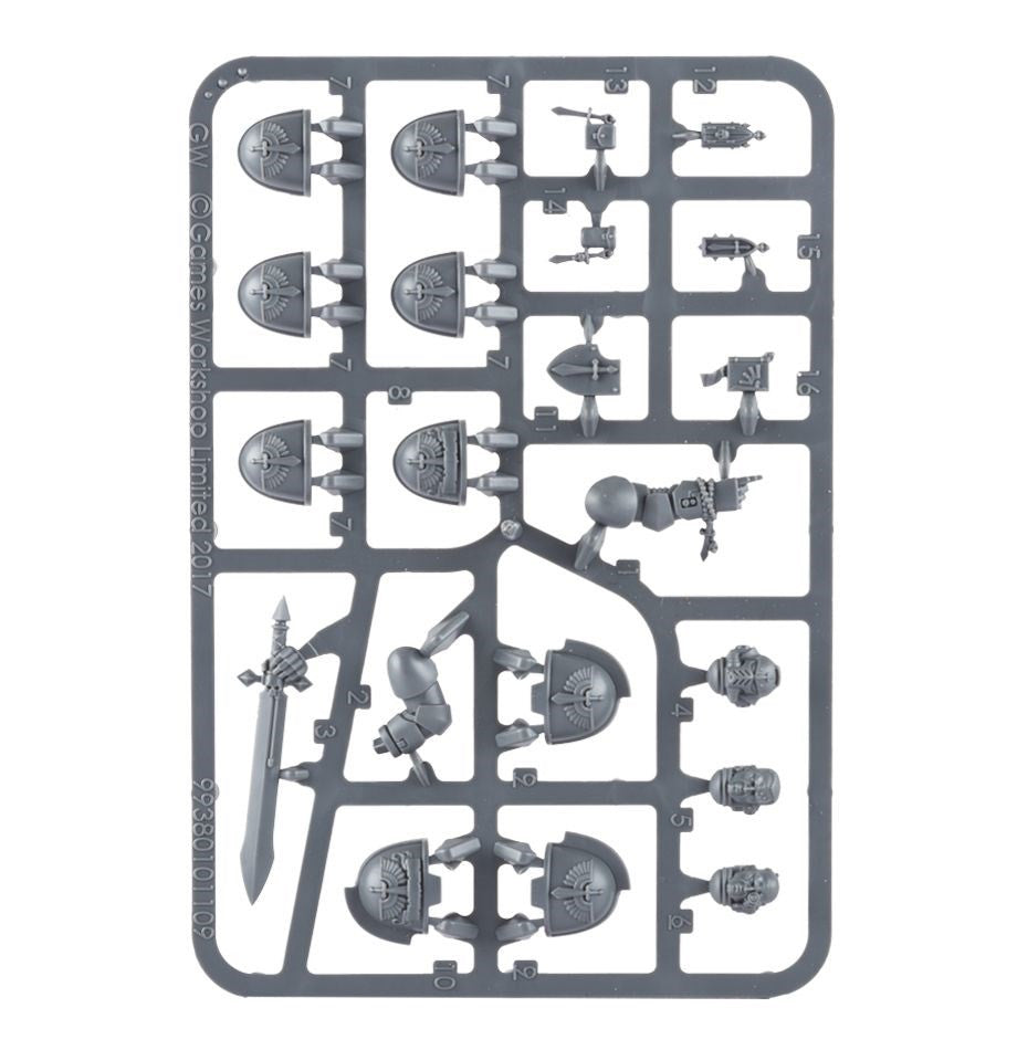 Warhammer 40000 Dark Angels Primaris Upgrade sprue
