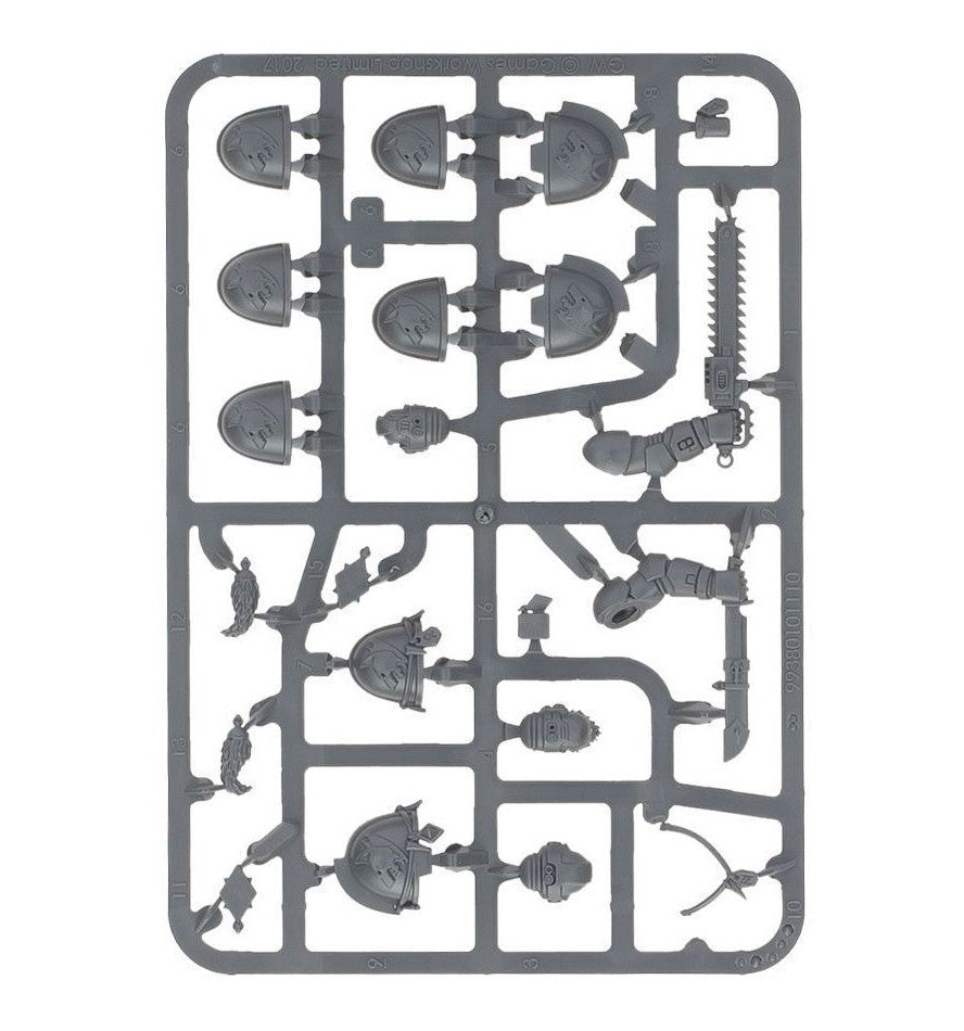 Warhammer 40000 Space Wolves Primaris upgrade sprue