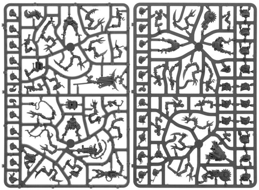 Warhammer 40000 Genestealers Cults Acolyte Hybrids X5 new on sprue