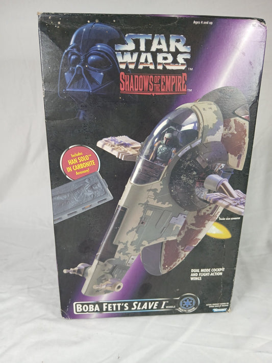 Star Wars Shadow of the Force SotE Boba Fett's Slave 1 unopened listing 01
