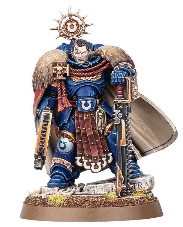 Warhammer 40000 Space Marines Captain Demetrian Titus Wardens of Ultramar NEW