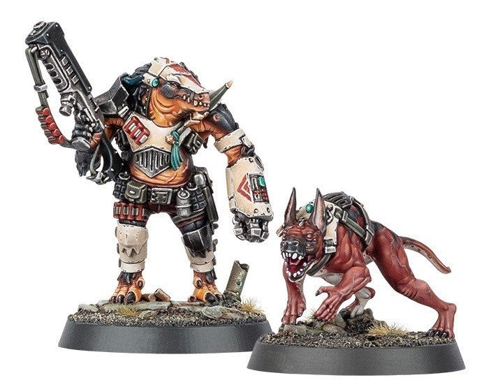 Warhammer 40k Chaos Red Corairs The Enforcer and Plunder Masters of the Maelstrom