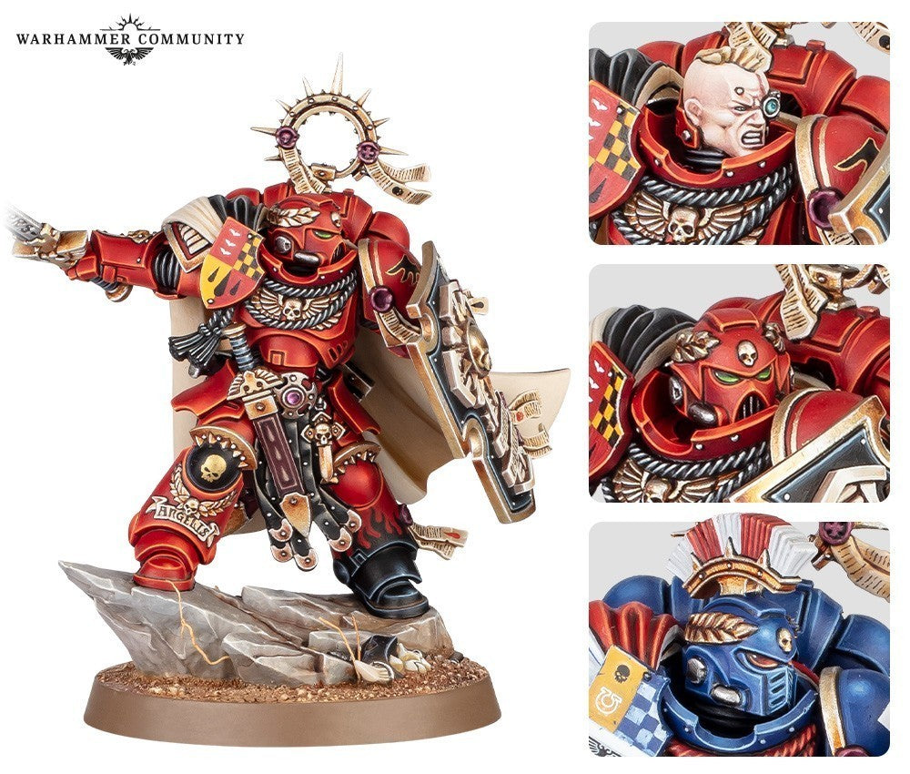 Warhammer 40000 Space Marines Primaris Captain with Relic Shield ARMAGEDDON NOS