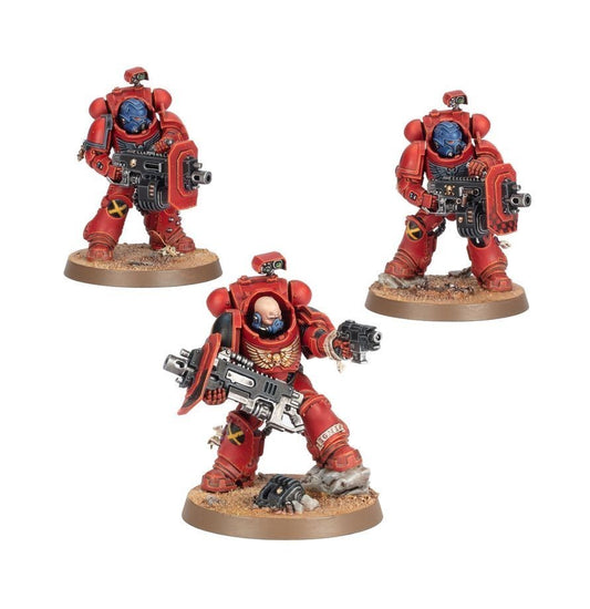 Warhammer 40000 Space Marines  Eradicators with Heavy Bolters  X3 ARMAGEDDON NOS