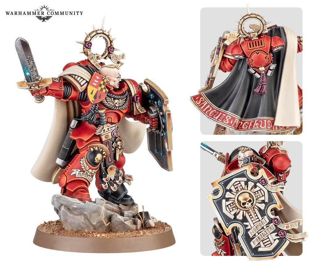 Warhammer 40000 Space Marines Primaris Captain with Relic Shield ARMAGEDDON NOS