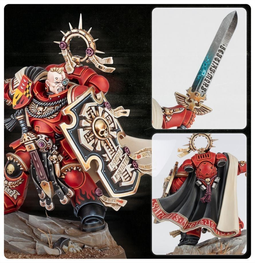 Warhammer 40000 Space Marines Primaris Captain with Relic Shield ARMAGEDDON NOS