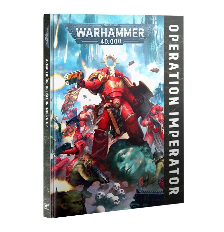 11th Editon Warhammer 40000 ARMAGEDDON Rulebook, core rules, Mission cards