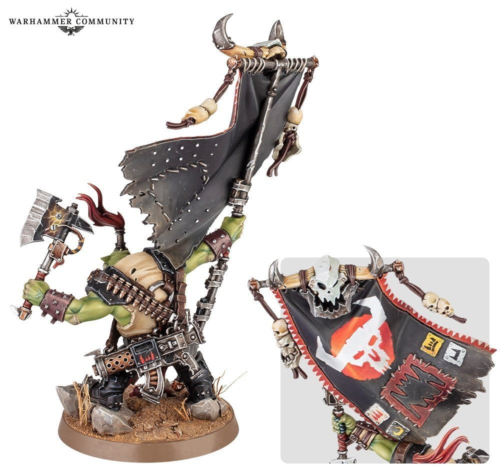 Warhammer 40000 Orks Bannernob ARMAGEDDON