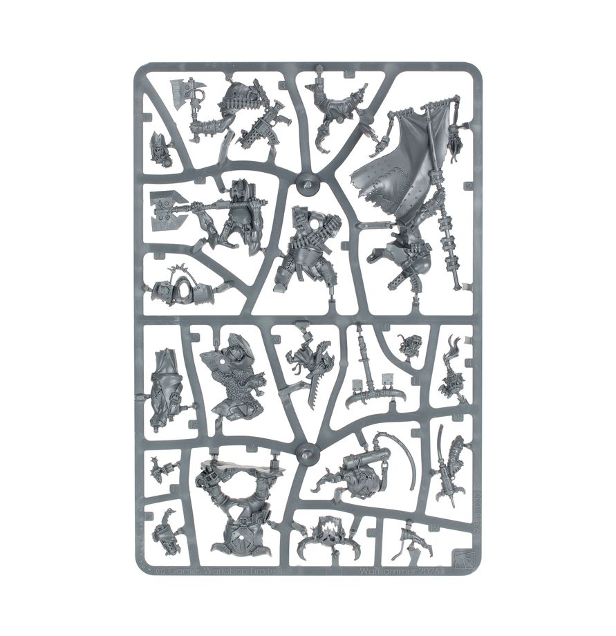 Warhammer 40000 Ork Armageddon Kommand Krew New on Sprue