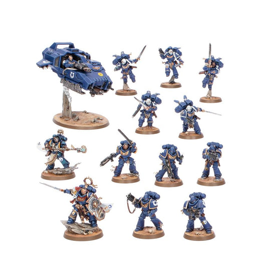 Warhammer 40000 Starter Set Space Marine Half New on Sprue