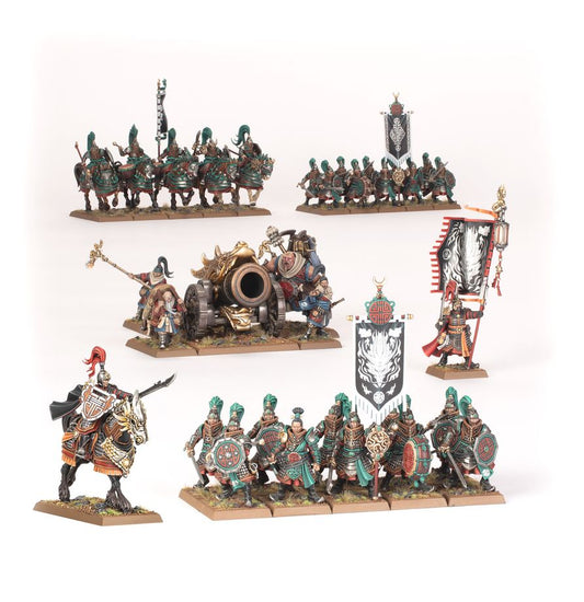 Warhammer The Old World Armies of Grand Cathay Half New on sprue
