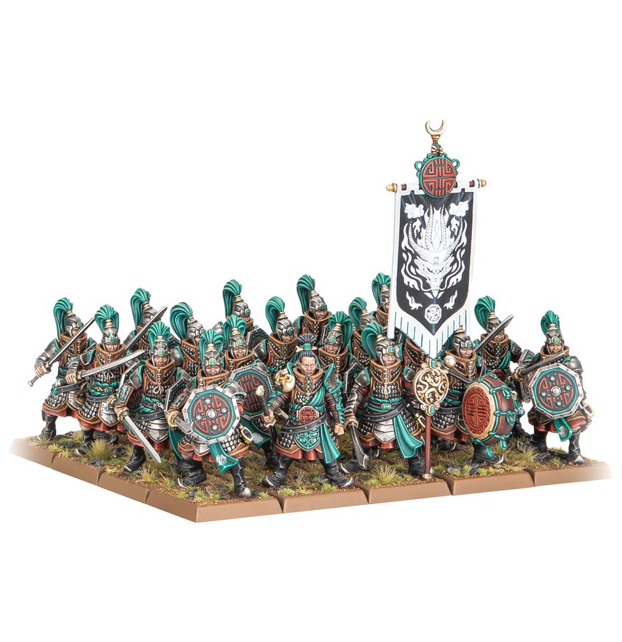 Warhammer The Old World Armies of Grand Cathay Half New on sprue