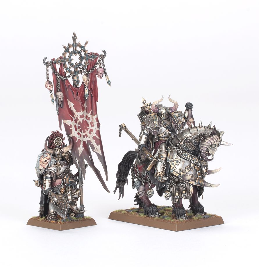 Warhammer The Old World Warriors of Chaos Half New on sprue