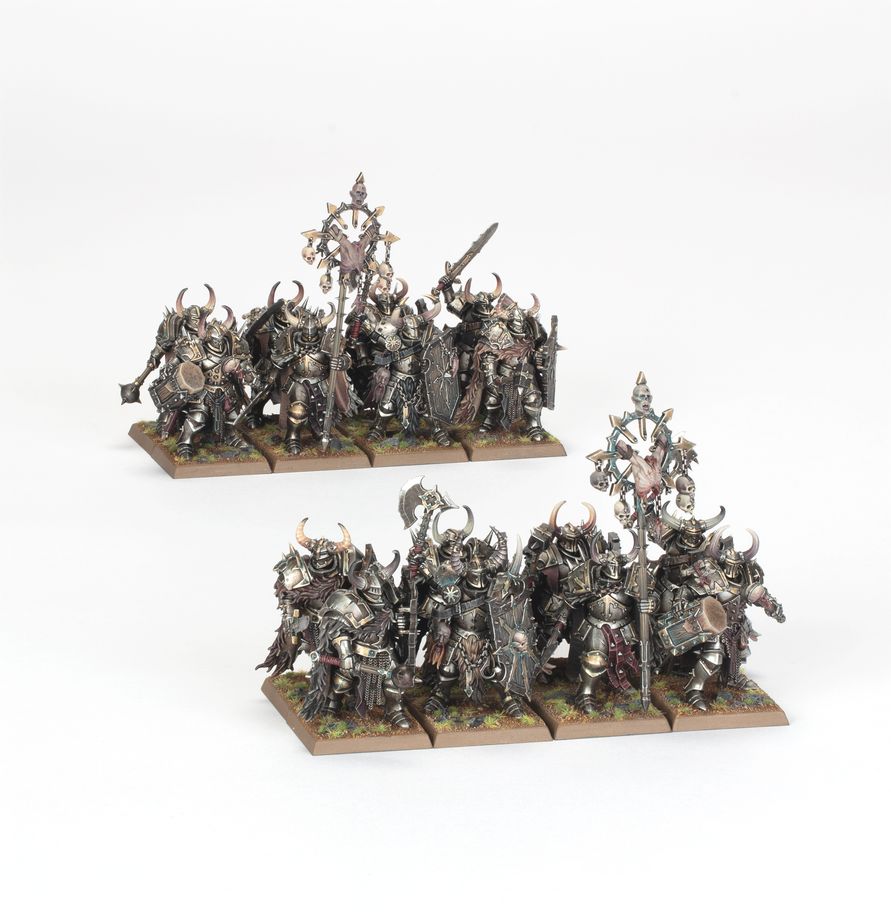 Warhammer The Old World Warriors of Chaos Half New on sprue