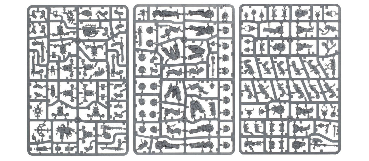 Warhammer 40000 Chaos Marines Squad X10 new on sprue