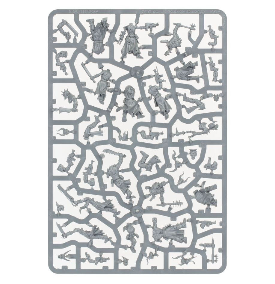 Warhammer 40000 Chaos Marines Chaos Cultists X10 new on sprue