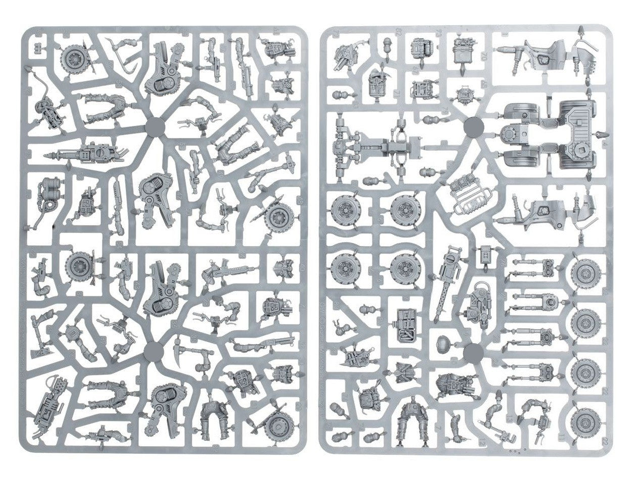 Warhammer 40000 Genestealers Cults Atalan Jackals X5 new on sprue