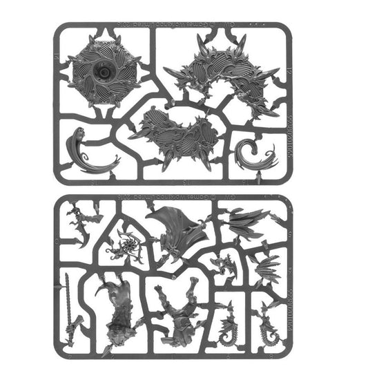 Warhammer 40000 Chaos Daemons Tzaangor Shaman new on sprue