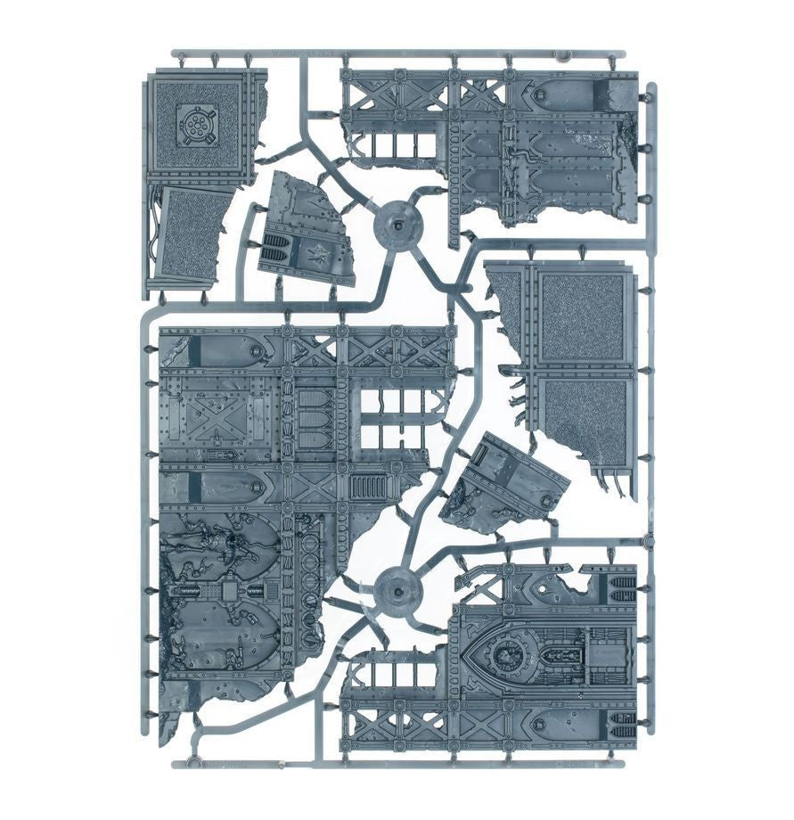 Warhammer 40,000 Starter Set Terrain New on Sprue Unpainted