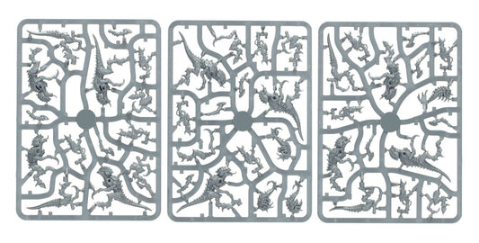Warhammer 40000 Tyranids Termagants and Ripper Swarm New on Sprue